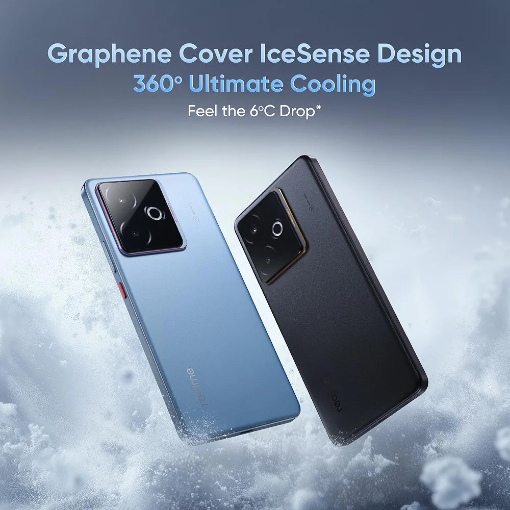 Realme GT 7T Icesense Black | 8/256 Realme GT 7T Icesense Black | 8/256